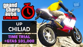 GTA Online Time Trial - Up Chiliad (Under Par Time)