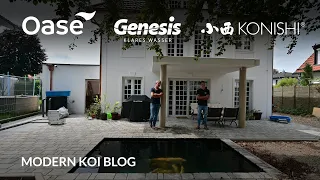 Modern Koi Blog #5740 - Daniels nagelneuer Genesis Karashiteich