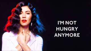 MARINA AND THE DIAMONDS | "I'M NOT HUNGRY ANYMORE" (Lyrics)