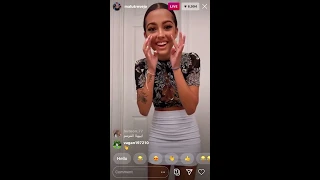 Malu trevejo on insta live so funny🤣