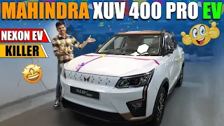 Mahindra XUV 400 Pro Electric Car Review   Best VFM EV Car | Electric Cars Hindi