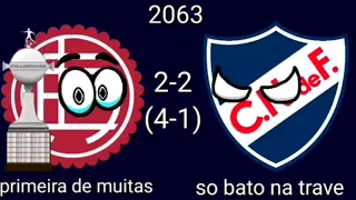 Simulação da libertadores 2022-2105(Respostado pq tinha erros 😐👍)