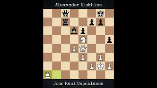 Jose Raul Capablanca vs Alexander Alekhine | World Championship Match (1927)