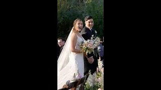 Magical Butterfly Release at Wedding