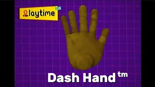 dash hand/yellow hand poppy playtime 4 VHS concept