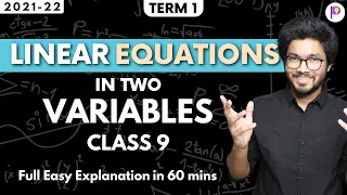 Linear Equations in 2 Variables | Class 9 One-Shot Easiest Lecture | Class 9 Maths Term 1 2021-22