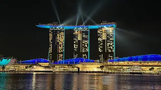 Singapore Marina Bay | Getting Ready for New Year's Eve Fireworks Celebration |  Countdown 2024