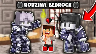 ZOSTAŁEM ADOPTOWANY PRZEZ RODZINĘ BEDROCK W MINECRAFT?! GPLAY & LUMI