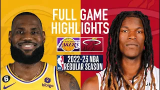 Los Angeles Lakers vs Miami Heat Full Game Highlights | December 28 | 2023 NBA Season