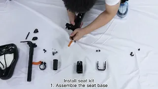 Kukirin G2pro Removal & Installation of Seat Assembly Tutorial（Kukirin G2pro拆卸&安装座椅组件教程）