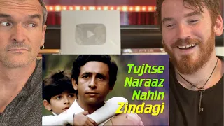 Tujhse Naraaz Nahin Zindagi (Male) | Masoom | Naseeruddin Shah | Jugal Hansraj REACTION!!