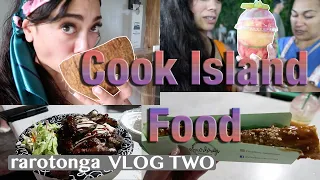 FOOD! / EDGEWATER RESORT & MURI NIGHT MARKETS / RAROTONGA, COOK ISLANDS / DAY TWO