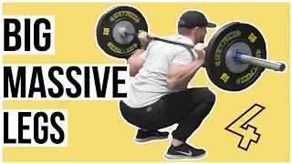 4 BEST Movements for BIG Massive Legs (DON’T MISS THESE)