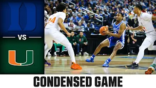 Duke vs. Miami Condensed Game | 2023 New York Life ACC Men’s Basketball Tournament
