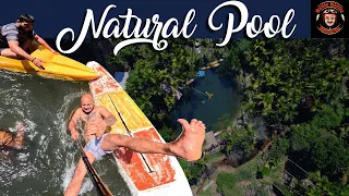 Natural Pool da gammath 😂 | Kalasa | Kudremukh | Motion Wheels