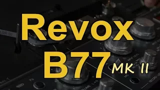 Revox B77 MKII [Reduktor Szumu]#152