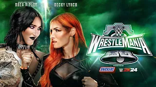 Rhea Ripley vs. Becky Lynch: WrestleMania XL Hype Package