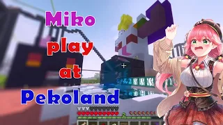 Miko play at Pekoland, visiting Moona Coaster, KFP, and others!!!!