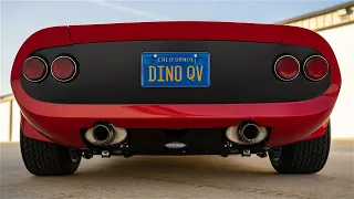 1973 Ferrari Dino 246 GTS 24-Valve Startup | Bring a Trailer