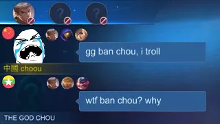 ENEMY TROLL CHOU USERS AND THIS HAPPENED... (instant regret)