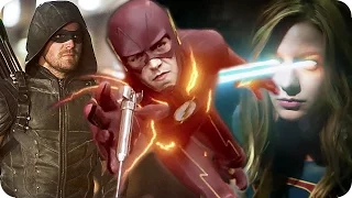 COMIC CON 2016 New The CW TV Show Trailers | The Flash, Arrow, Supergirl, Vampire Diaries