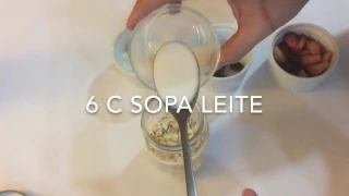 CAFÉ DA MANHÃ NO POTE // Aveia - Overnight Oats