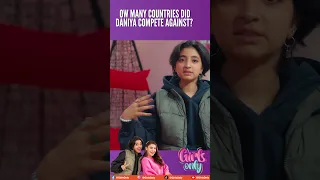 How many countries did Daniya Kanwal compete against? #girlsonly #hinaaltaf #daniyakanwal