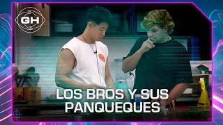 Los Bros preparan panqueques para la merienda - Gran Hermano