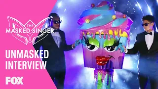 Cupcake / Ruth Pointer Unmasked Interview | Season 6 Ep. 5 | THE MASKED SINGER