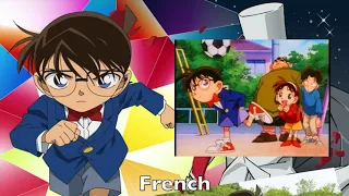 Detective Conan (Case Closed) Opening Multilanguage Comparison