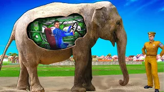 जादुई हाथी Magical Elephant Funny Hindi Comedy Video