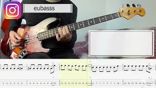 Queens Of The Stone Age - In My Head BASS COVER + PLAY ALONG TAB + SCORE PDF