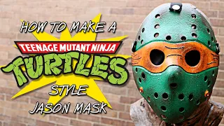 How to Make a Ninja Turtles Style Jason Mask - Friday the 13th DIY Tutorial