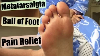 How to relief ball of foot pain? Metatarsalgia Relief/ Chinese Therapy