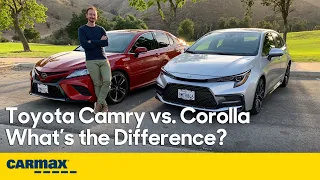 Camry vs. Corolla | What's the Difference Between These Toyota Sedans? | Interior, Driving & More