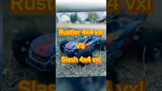 Rustler vs. Slash #traxxas #rustler4x4 #rccar #slash #cool #viral #traxxasrustler4x4