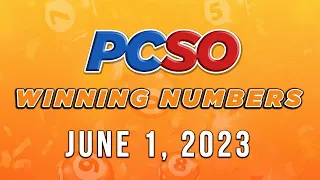 P58M Jackpot Superlotto 6/49, 2D, 3D, 6D and Lotto 6/42 | June 1, 2023