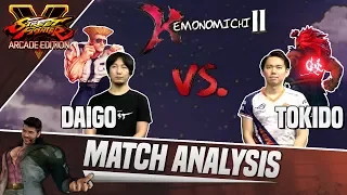 SFV AE Match Analysis: Kemonomichi II - Daigo vs. Tokido FT10