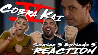 Cobra Kai Season 5 Episode 5 'Extreme Measures' REACTION!!
