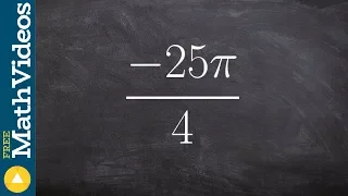 Evaluate for sine cosine and tangent using reference angles