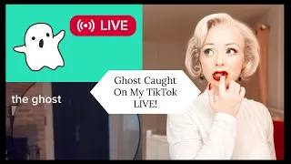 GHOSTS CAUGHT ON MY TIKTOK LIVE IN MARILYN MONROE'S HOUSE!!
