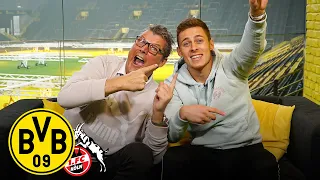 "It was my present for Erling!" | Thorgan Hazard joins Matchday Magazine | BVB - 1.FC Köln