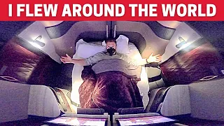 I Flew Around The WORLD in Business Class *During LOCKDOWN*