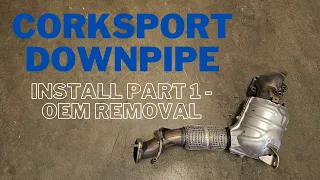 Project Turbo Daily - Step by step OEM downpipe removal.