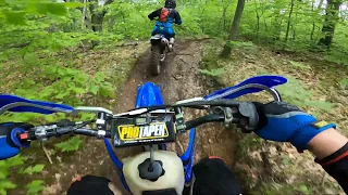 Evart Trail | 23 miles of one of THE most technical trails in all of Michigan!
