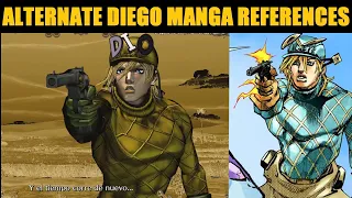 Alternate Diego Brando Manga References Comparison (Mini) Jojo's Bizarre Adventure All Star Battle R