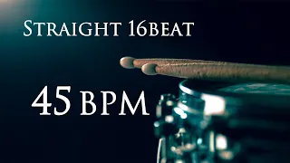 [Drum Beat] Straight 16Beat 45bpm┃#DrumGroove #DrumLoop