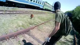 Проникли на охраняемую часть кладбища поездов в Ростове-на-Дону