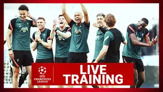 Champions League Training from Paris | Liverpool vs Real Madrid