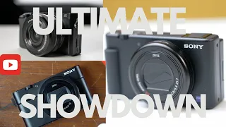 Sony ZV1 vs RX100 VII vs A6100. “Pocketable” Sony Showdown (Comparison and Samples)!